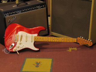 Fender Stratocaster Vintage Hot Rod 57 Candy Apple Red