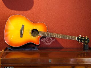 Fender GA45SCE Grand Auditorium 2014 Cherry Burst