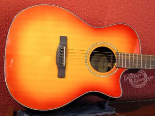 Fender GA45SCE Grand Auditorium 2014 Cherry Burst