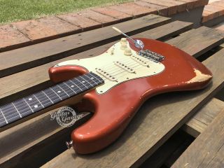 Guitar Garage ’62 ‘S’ Style Copper Orange Metallic