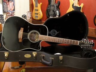 Takamine EF 581 SC 12 Cordas Black