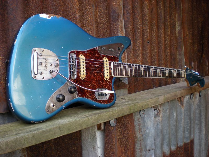 1968 Fender Jaguar LPB Matching Headstock