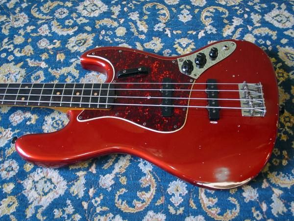 Fender Jazz Bass 1965 Candy Apple Red. (2007)
